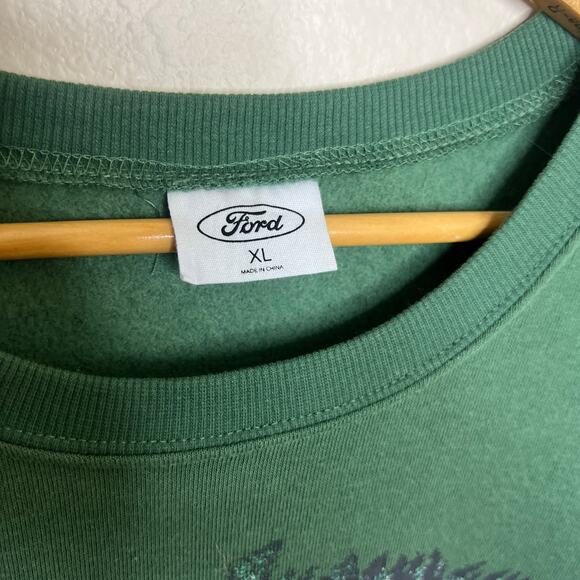 Ford Bronco Christmas Truck Green Sweatshirt XL - Picture 3 of 9